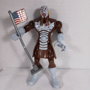 Power Ranger Evil Brown and Gray Action Figure Toy